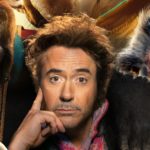 Robert Downey Jr. in his first post-Avengers project is surrounded by animals
