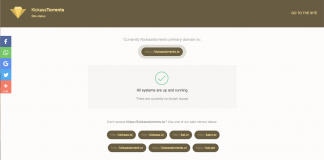 KickassTorrent now unblocked