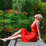 girl on floor